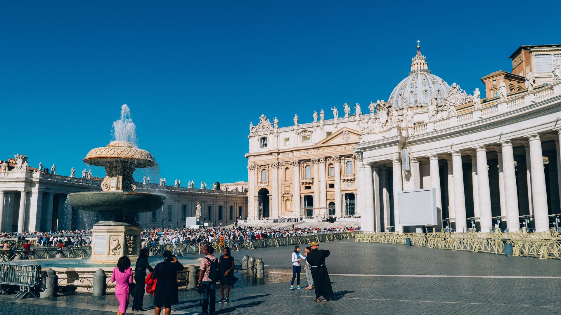 Audiencia Papal con Basílica de San Pedro y Cúpula - Entrada y Audioguía 